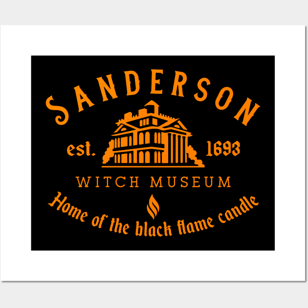 Sanderson Witch Halloween t shirt Wall Art by Wearing Silly